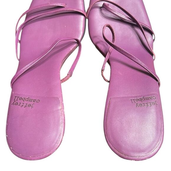 Jeffrey Campbell Purple Strappy Sandals(Size 8) - Picture 4 of 9